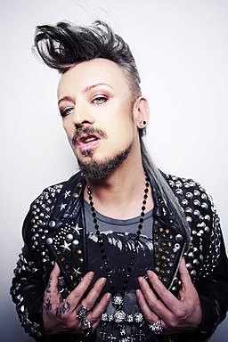 2013 photo of Boy George by Dean Stockings